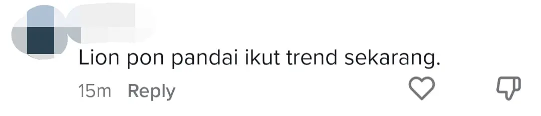 M'sian Lion Dance Troupe Performs Using Trending TikTok Songs, Netizens Amused comment 5