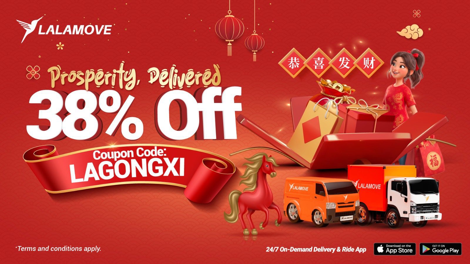 LAGONGXI in the Lalamove app to enjoy 38% off