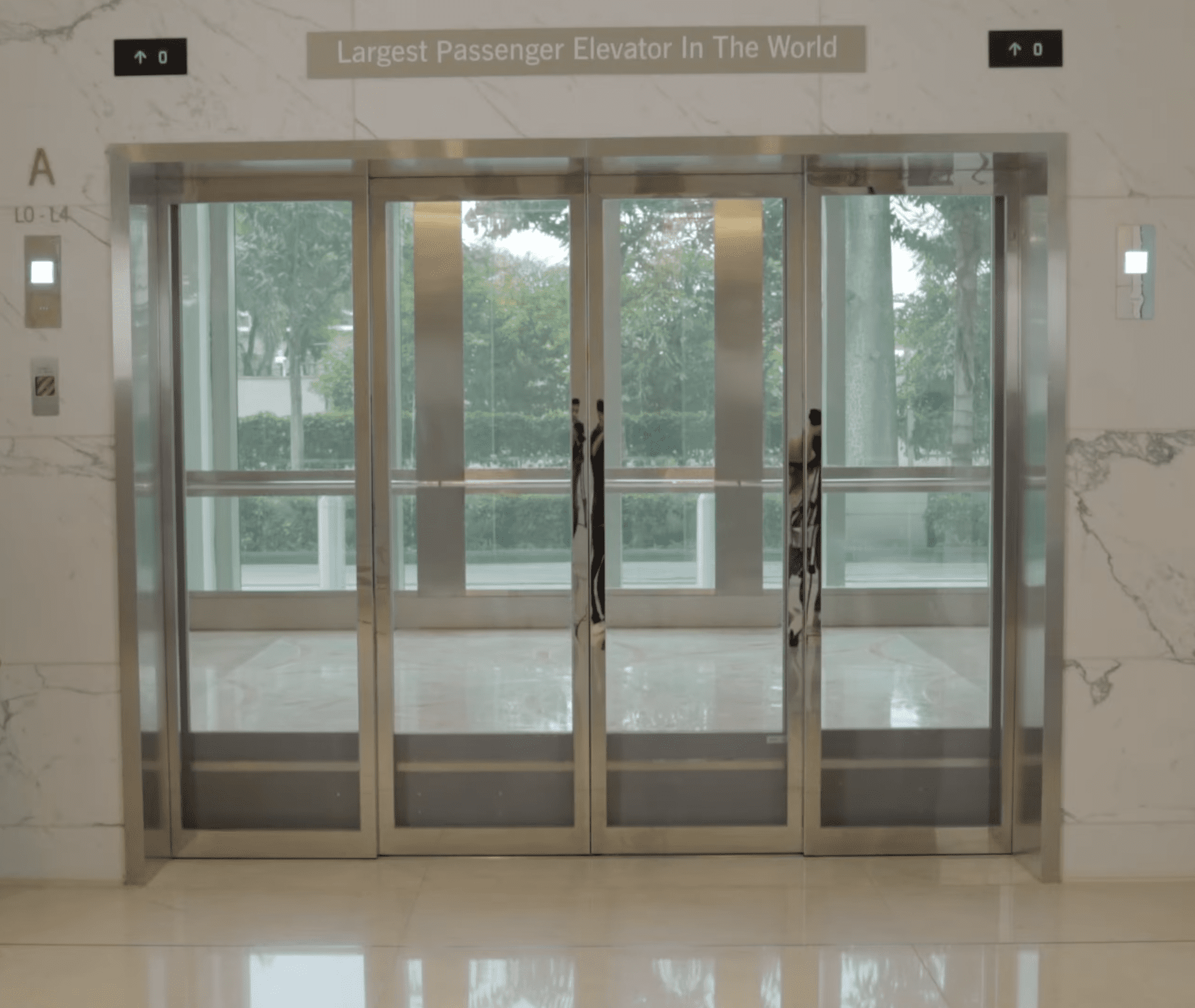 Largest Passenger Elevator In the World