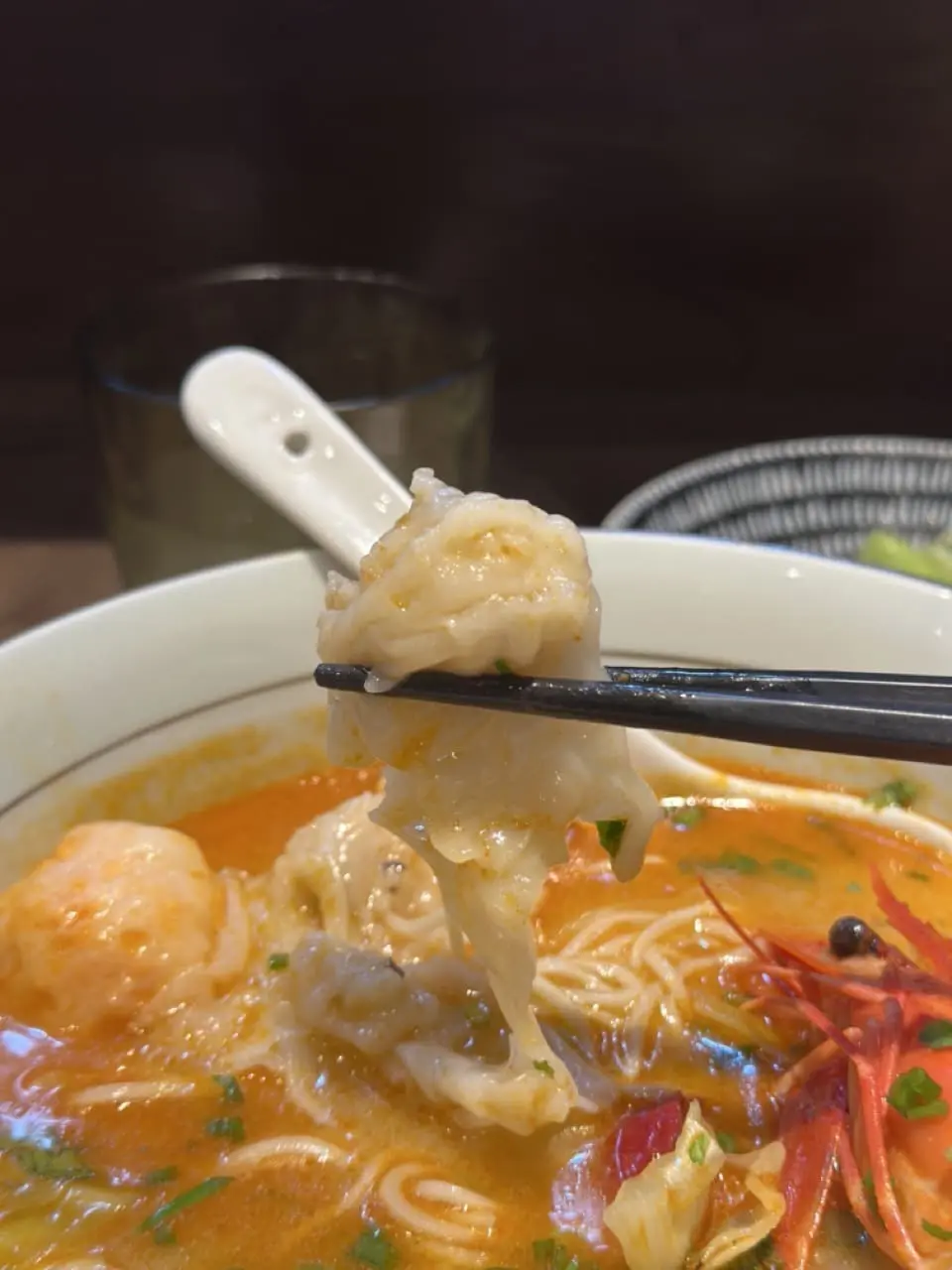 Le Trio Signature Shrimp Ramen Wonton