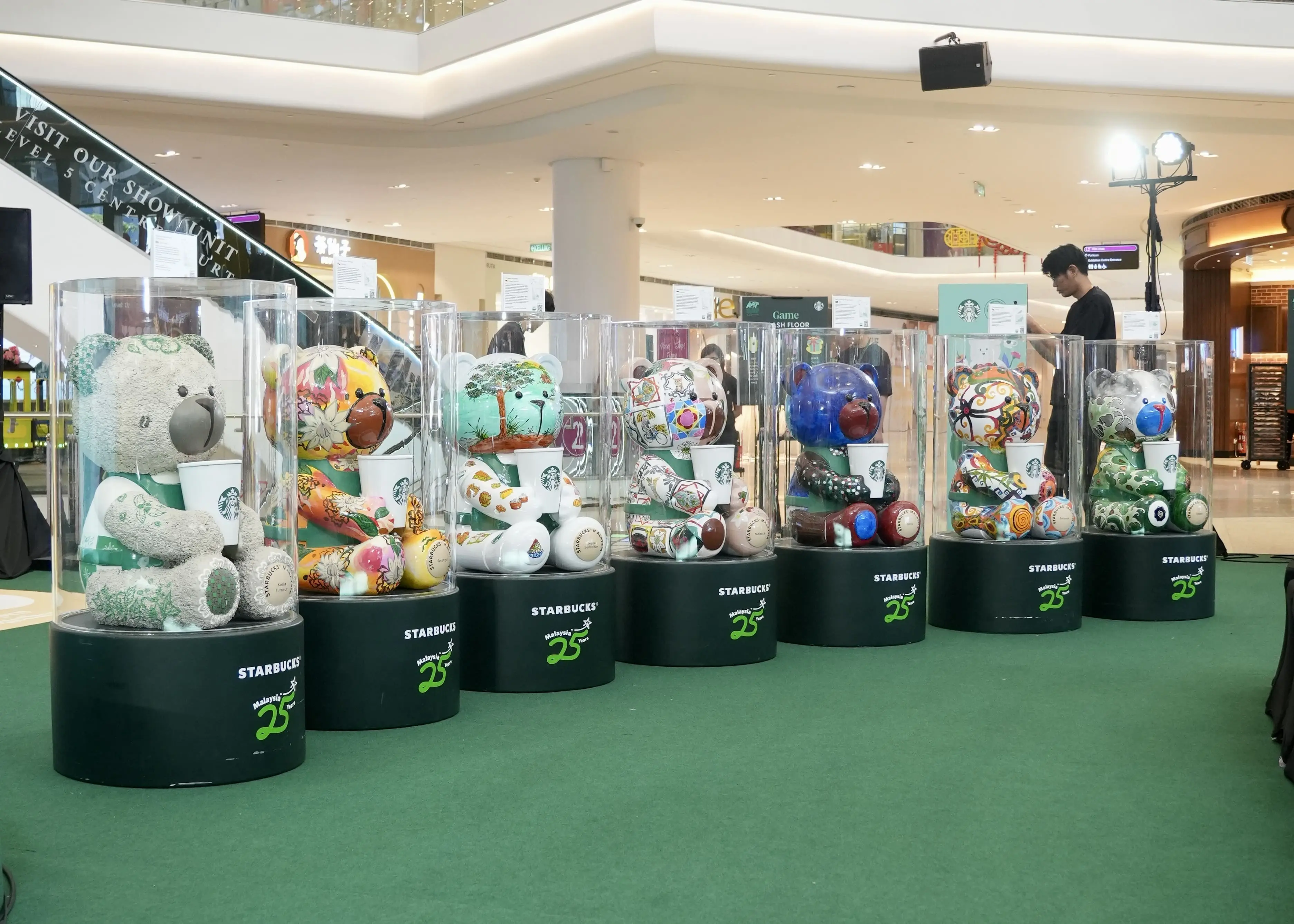 Life-sized bearista, designed by local artists (1)