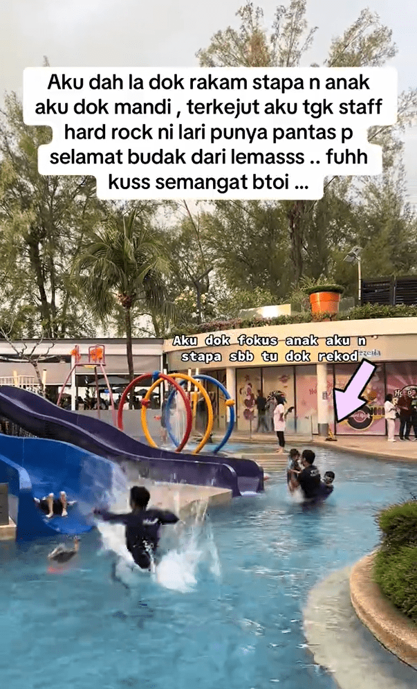 Lifeguard saves girl who nearly drowned