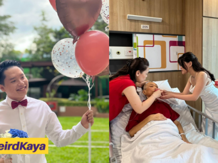 SG Couple Fulfil Terminally Ill Father's Wish By Holding Wedding Tea Ceremony At Hospice
