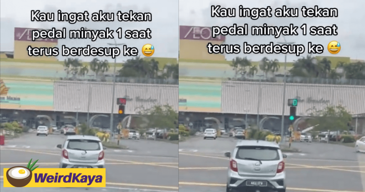 "Not Even F1 Can Get Past This"- 1 Second Traffic Light At Melaka Tickled Netizens