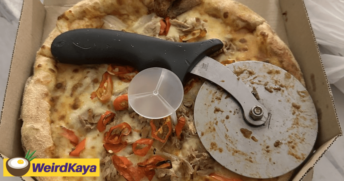M'sian Man Surprised To Find 'Free' Pizza Cutter In His Domino's Pizza Order