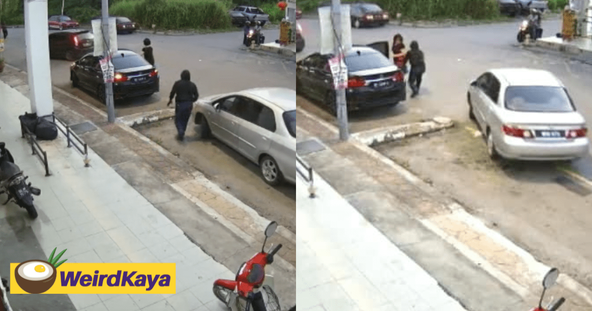 M'sian Woman Get Robbed By Man With Parang While Getting Into Her Car In Klang