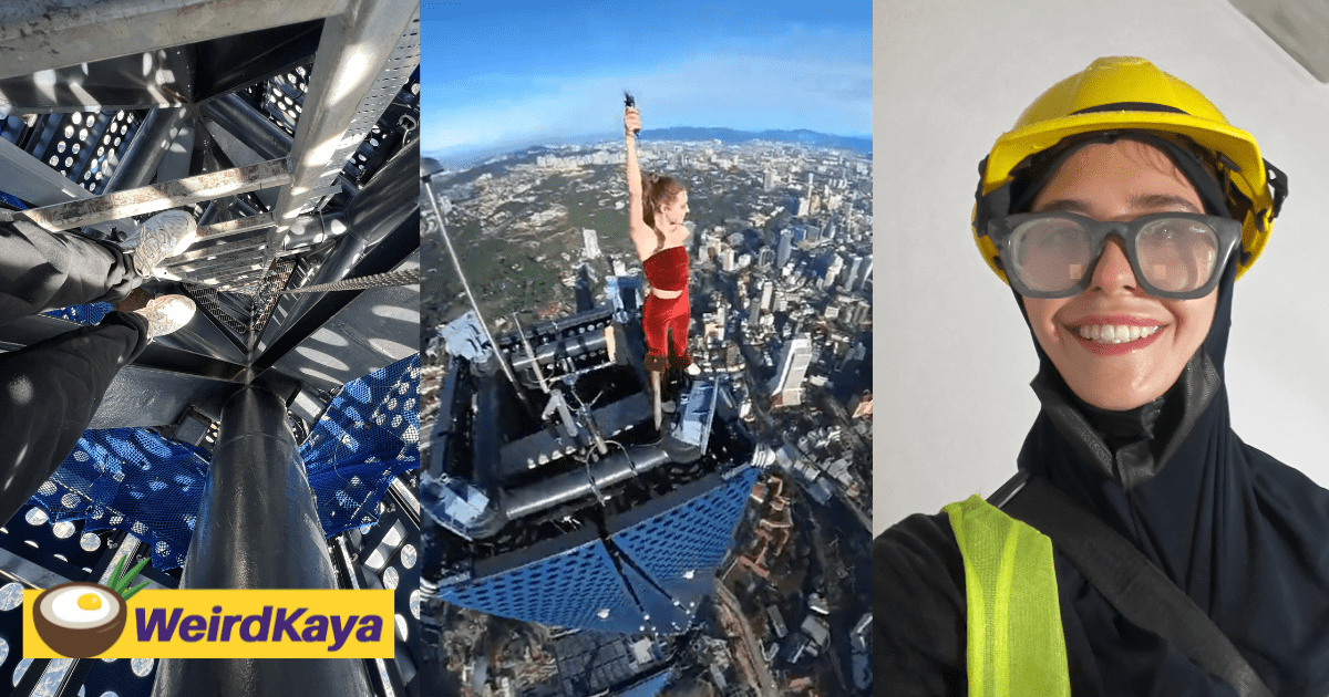"Hardest Climb Ever"- Russian Daredevil Shares How She Scaled Merdeka 118 Tower Within 36 Hours