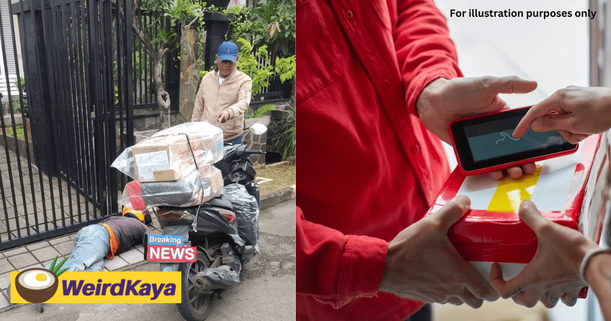 Delivery Rider Collapses And Dies While Delivering Parcels Due To Exhaustion