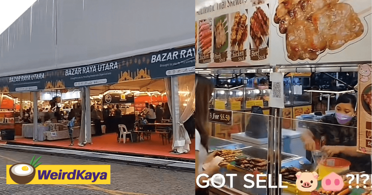 Ramadan Bazaar Stall In S'pore Spotted Selling Pork, Organisers Quickly Shut It Down