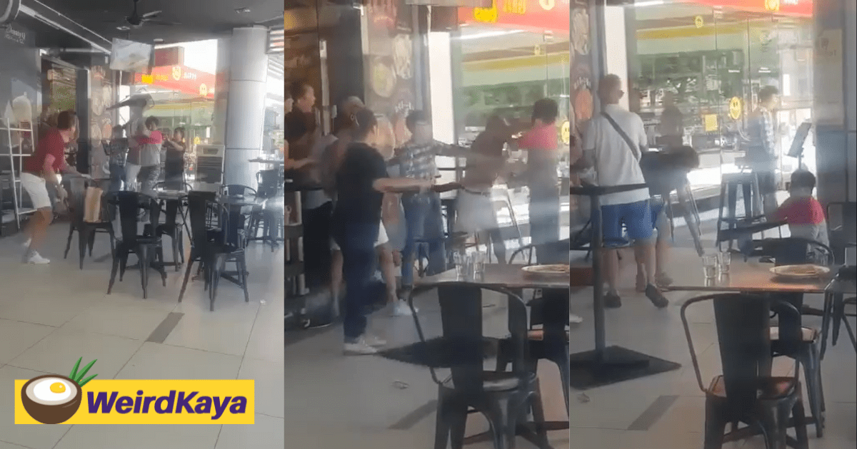 2 Men Fight With Delivery Rider Who Allegedly Verbally Insulted Female Staff In Penang