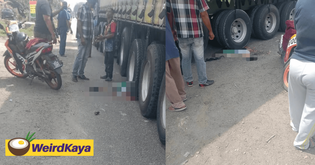 9yo M'sian Girl Crushed To Death By Truck While Coming Back From School