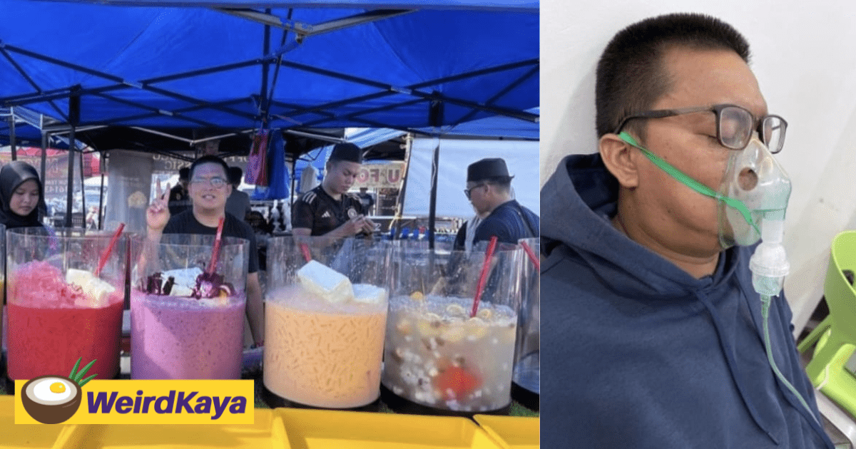 M'sian Man Sells Motorbike So That He Could Have His Own Business At Ramadan Bazaar