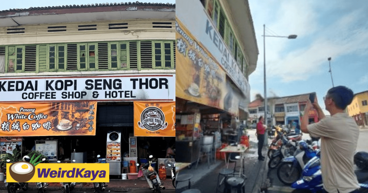 Penang Coffee Shop Which Shamed Customer For Not Ordering Drink Turns Into Tourist Attraction