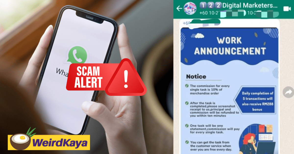 M'sian Woman Loses RM30,000 To Part-Time Job Scam Which Required Her To 'Buy' Products Online