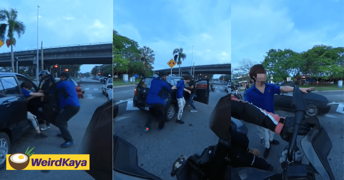 M'sian Teen Dragged Out Of Axia In Broad Daylight After Mum Fails To Repay Loan