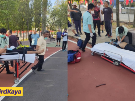 M'sian Man Collapses And Dies Of A Heart Attack While Jogging At Kajang Stadium