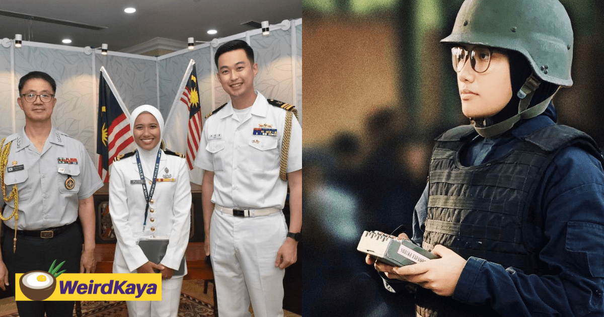 I Was Labeled As 'An Empty Can With A Pretty Face'. Today, I'm The First Female Ammunition Technical Officer In The Royal M'sian Navy
