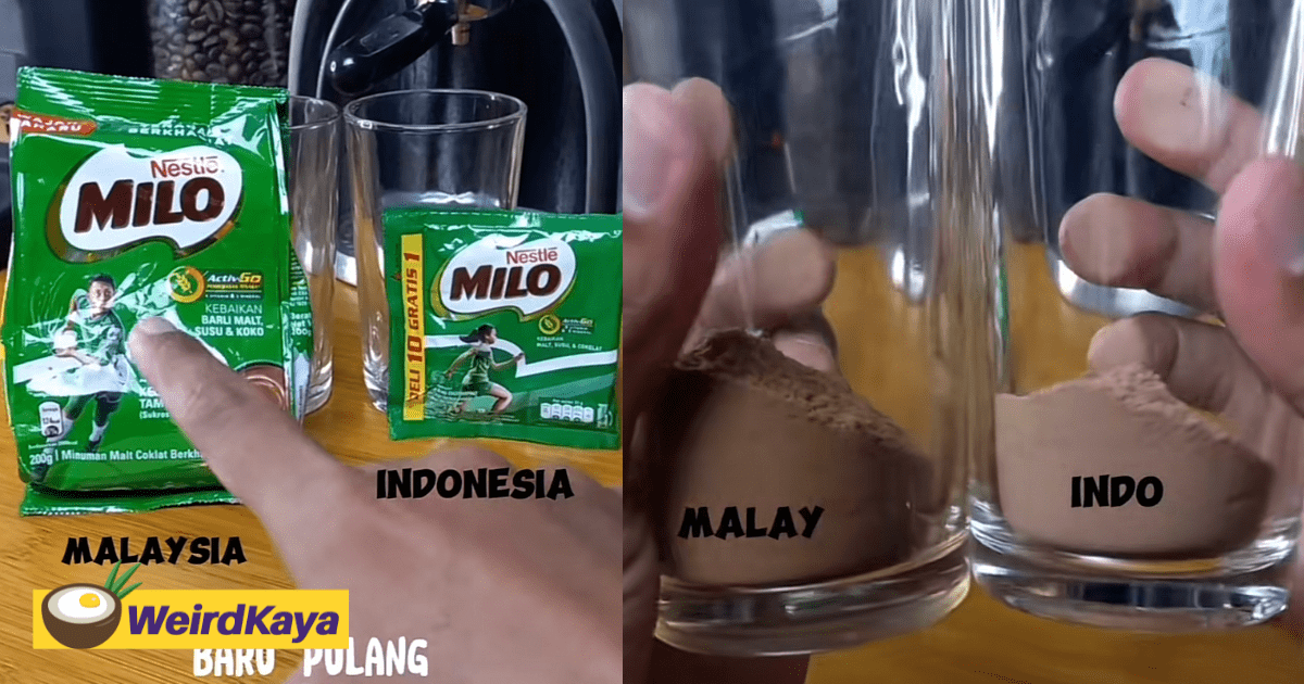 Indonesian TikToker Compares Milo From M'sia & Indonesia, Says He Prefers The M'sian Version