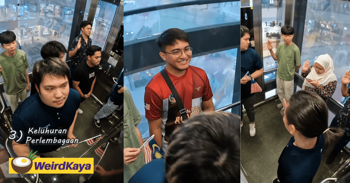 Viral Social Experiment At IOI City Mall Putrajaya Tests Whether M'sians Still Remember Rukun Negara & Negaraku