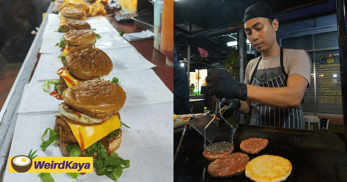 "We Have Been Scammed" Says M'sian Burger Hawker Who Loses RM96 To Customer Who Left Without Paying