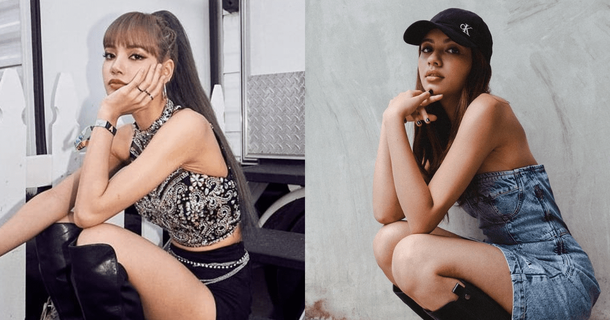 Jeryl Lee resembles Lisa BLACKPINK