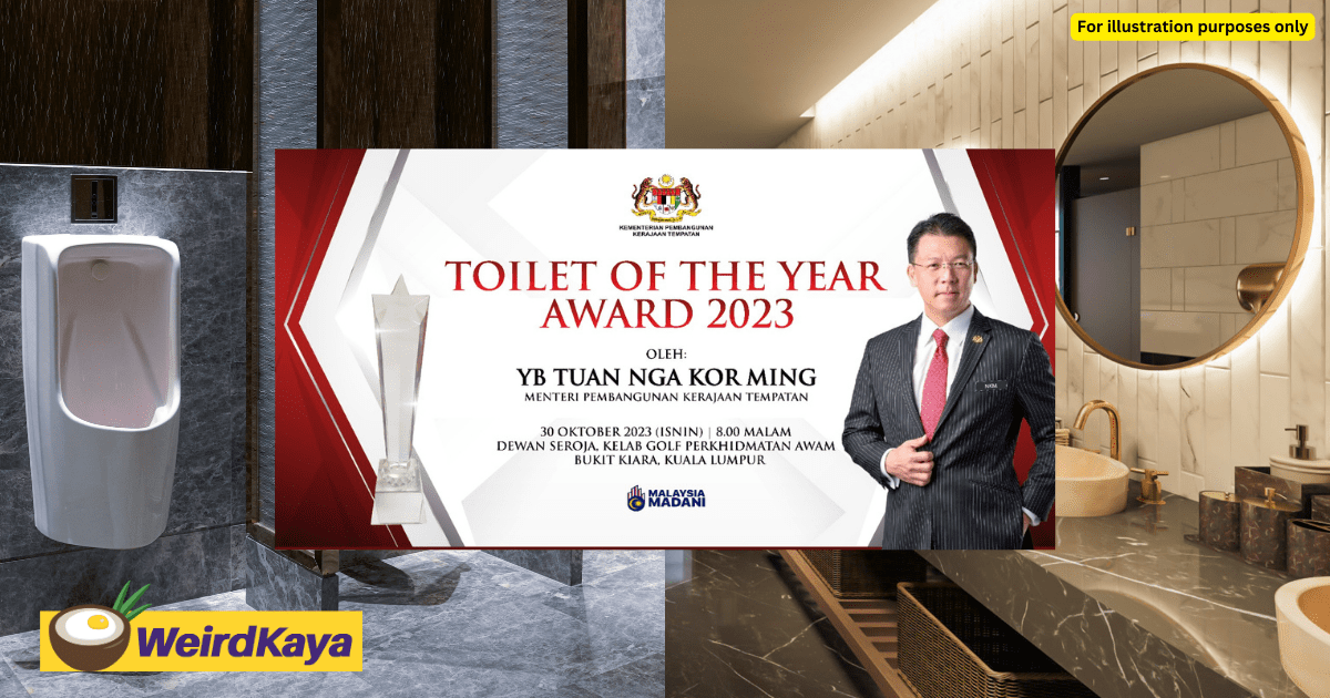 "Toilet Of The Year Award" - KPKT Malaysia Announces Cleanest Toilet Award For 2023