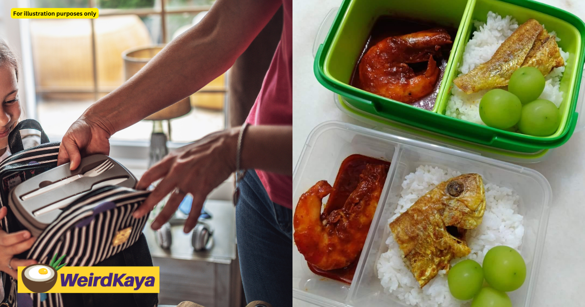 Kind M'sian Woman Packs Extra School Lunch For Her Child's Friend Who Had Lost His Own Mother