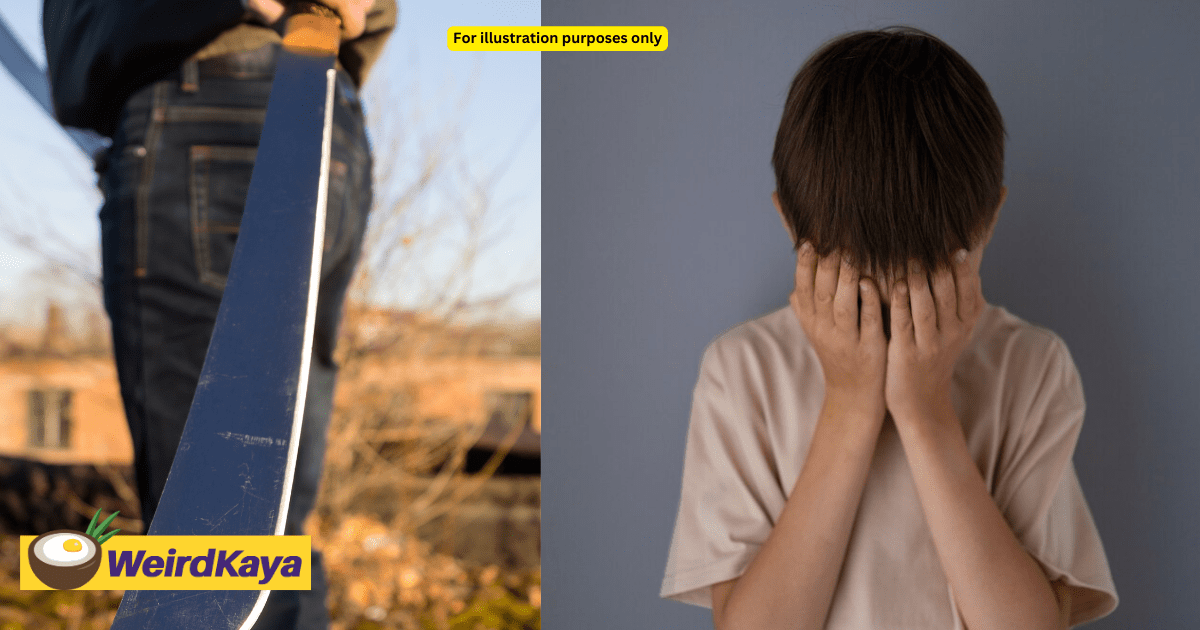 12yo M'sian Boy Beaten And Nearly Slashed With Parang By Father After Birthday Celebration