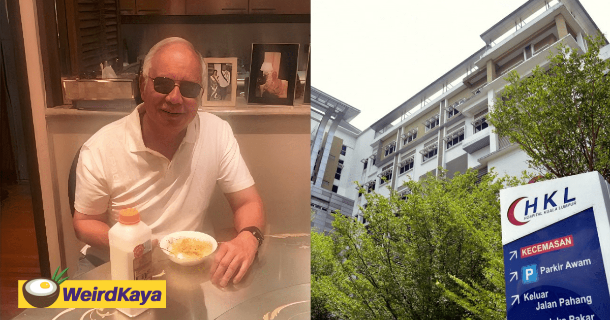 Najib Admitted To Hospital KL For Covid-19