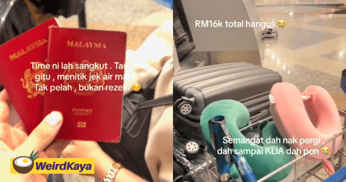 'RM16K Gone' - M'sian Couple's Dream Honeymoon Shattered After Their Passports Get Soaked In Rain
