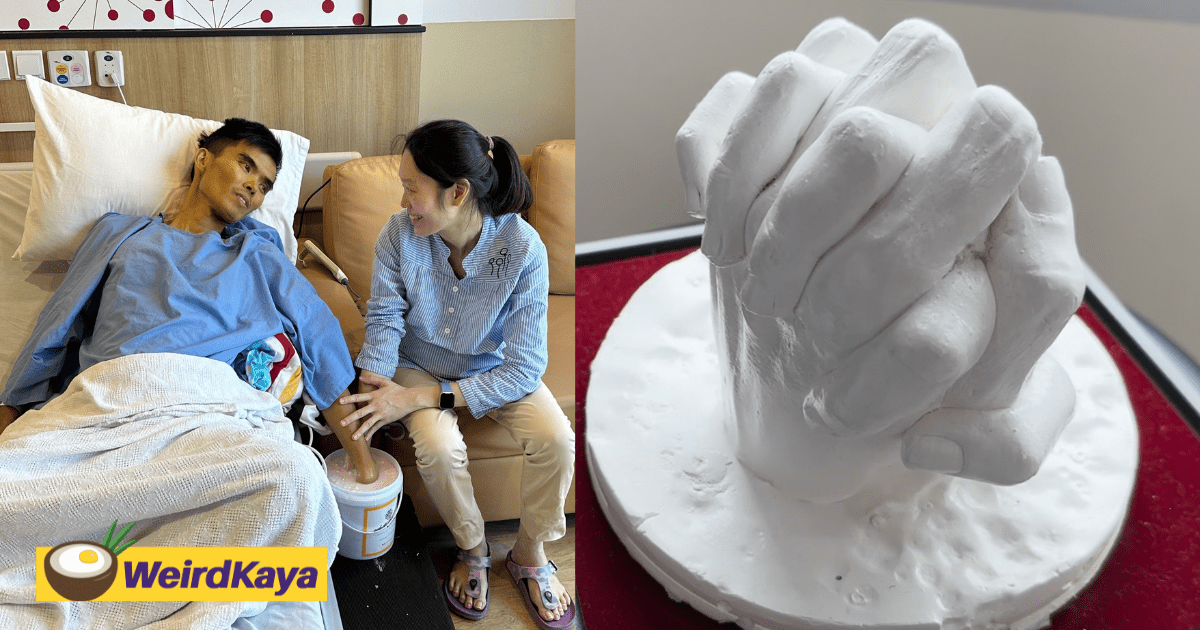 SG Man Does Hand Cast Mould With His Wife Before Dying Of Cancer The Next Day