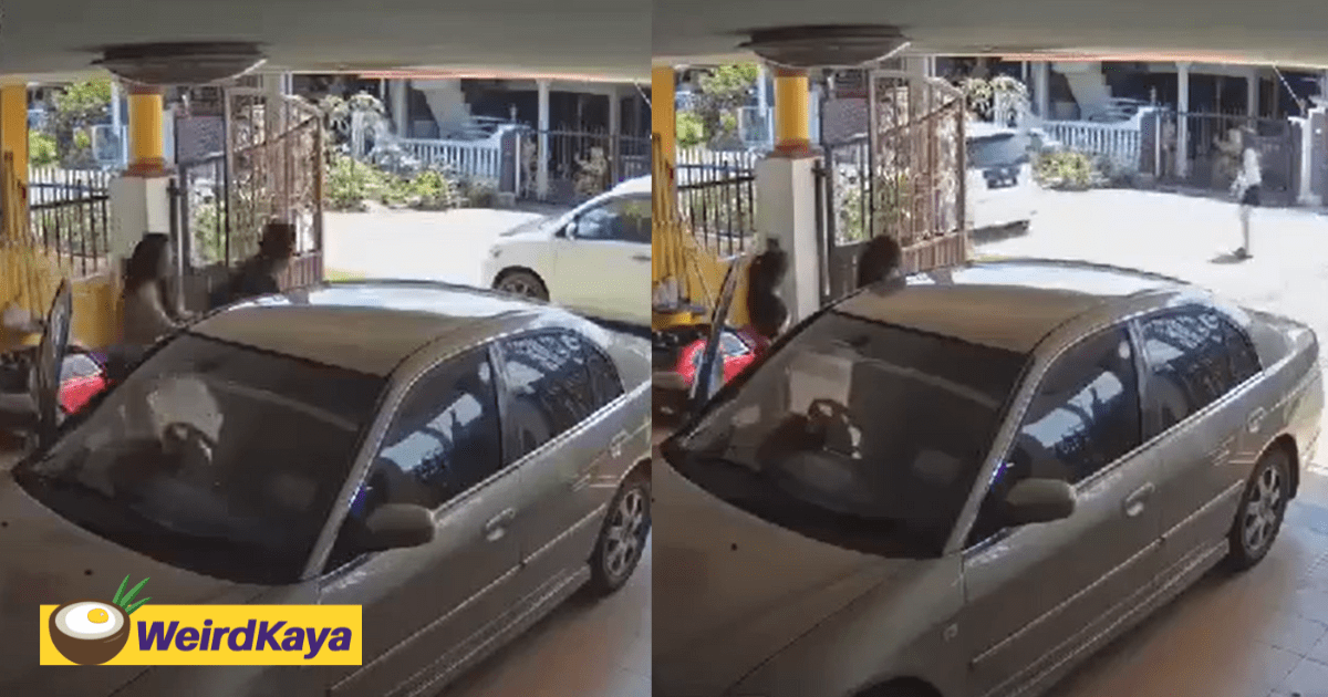 M'sian Woman Gets Robbed As She Forgot To Close The Gate After Returning From The Bank
