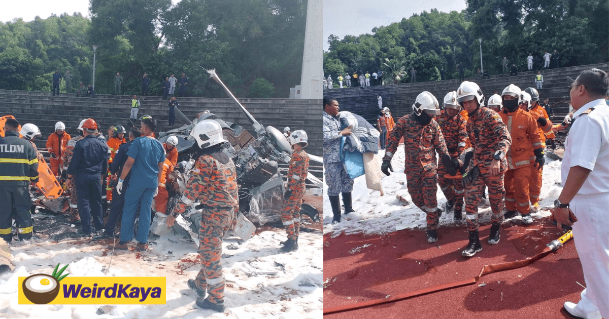 M'sian Navy Cancels 90th Anniversary Event Following Lumut Helicopter Crash