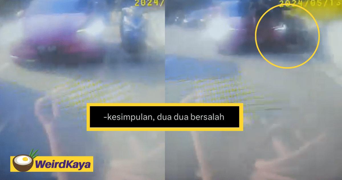 Tesla Driver Rams Into M'sian Motorcyclist Who Hit Side Mirror Out Of Anger