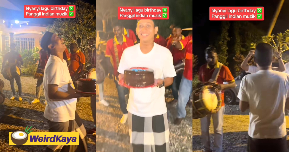 M'sian Man Spends RM1K On Urumi Drum Group To Surprise Friend For His Birthday