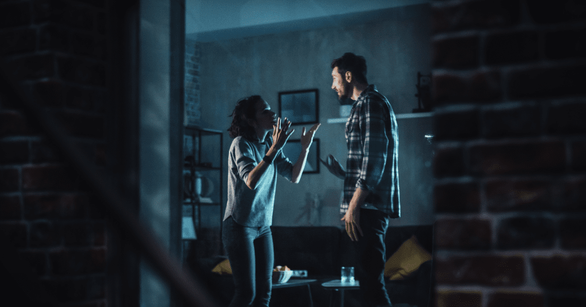 couple arguing