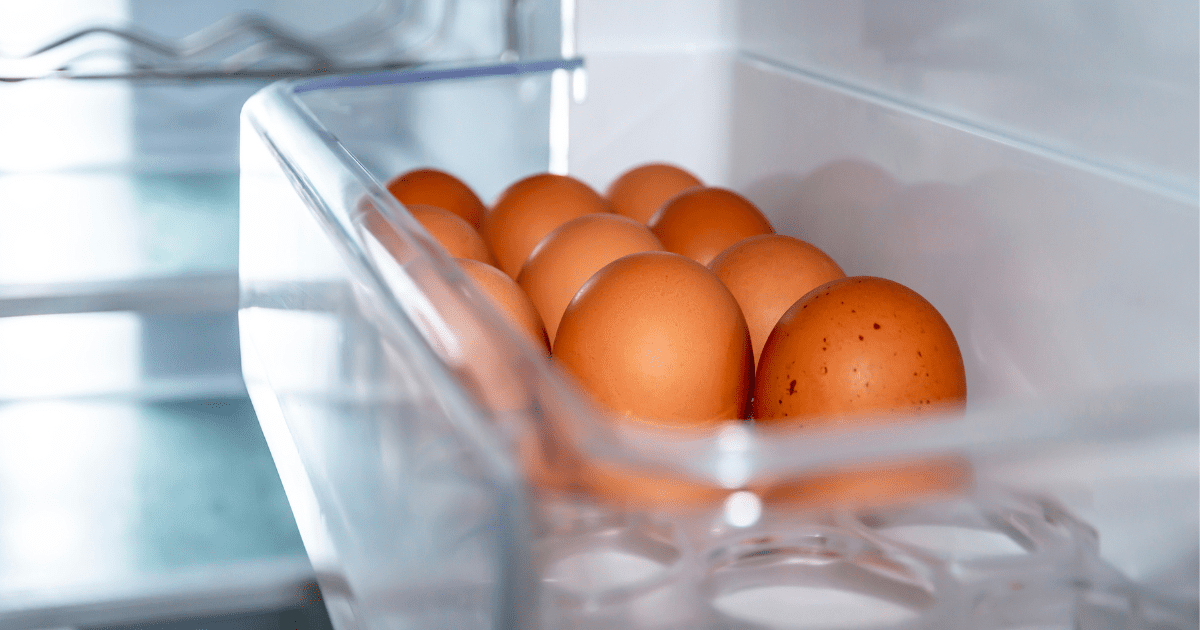 refrigerate eggs