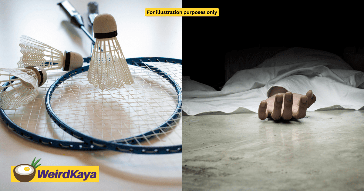 M'sian Man Collapses And Dies After Playing Badminton In Perak
