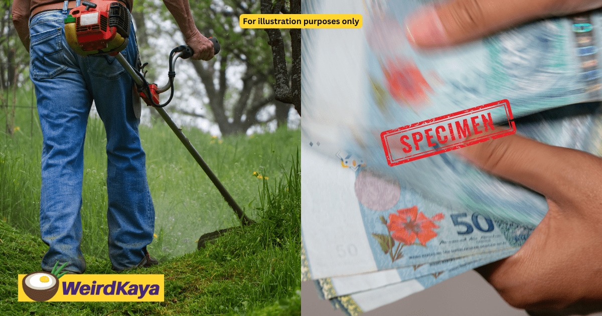 M'sian Claims It's Possible To Earn RM6K A Month By Cutting Grass
