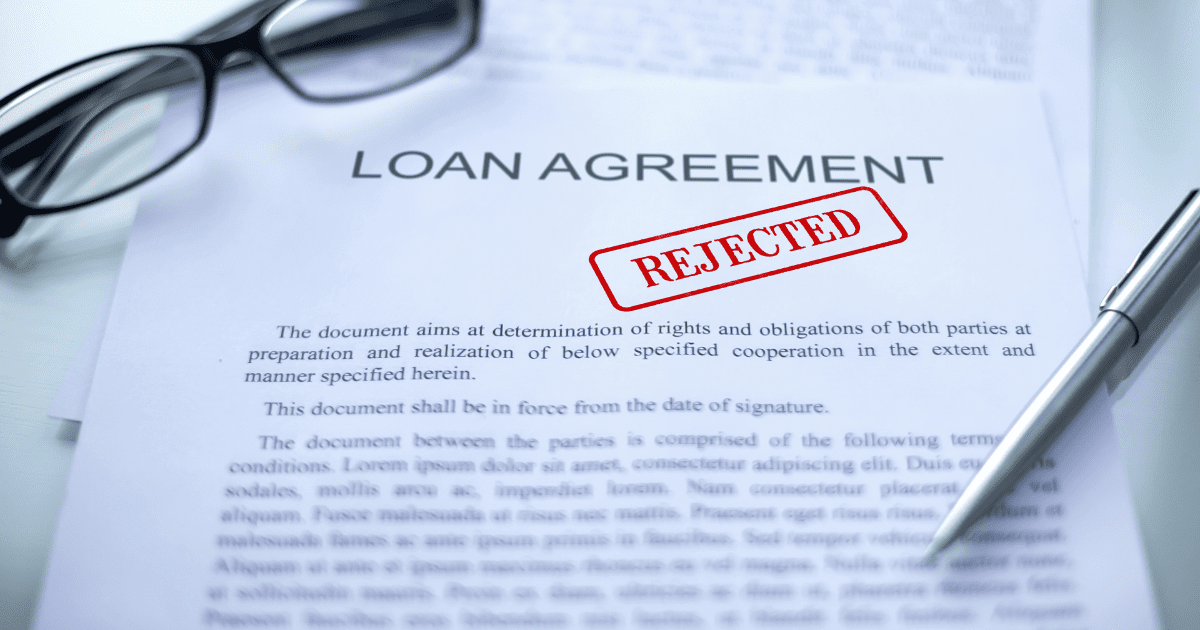 loan rejected