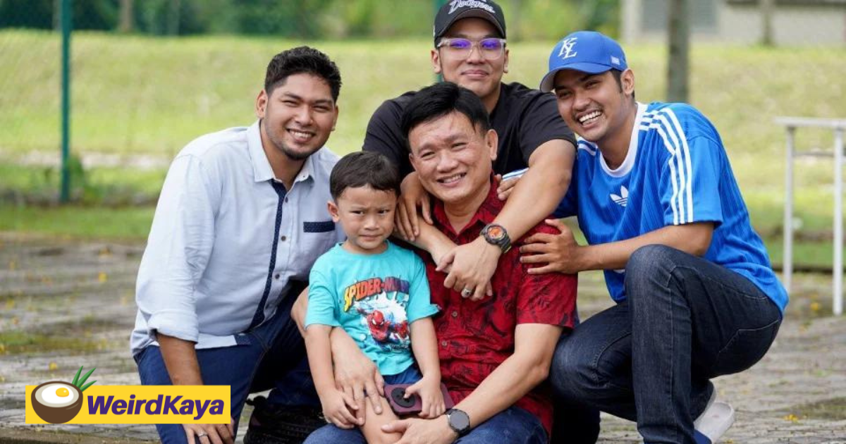 This Chinese M'sian Man Becomes 'Father' To 3 Malay Boys & Raises Them As His Own For 16 Years
