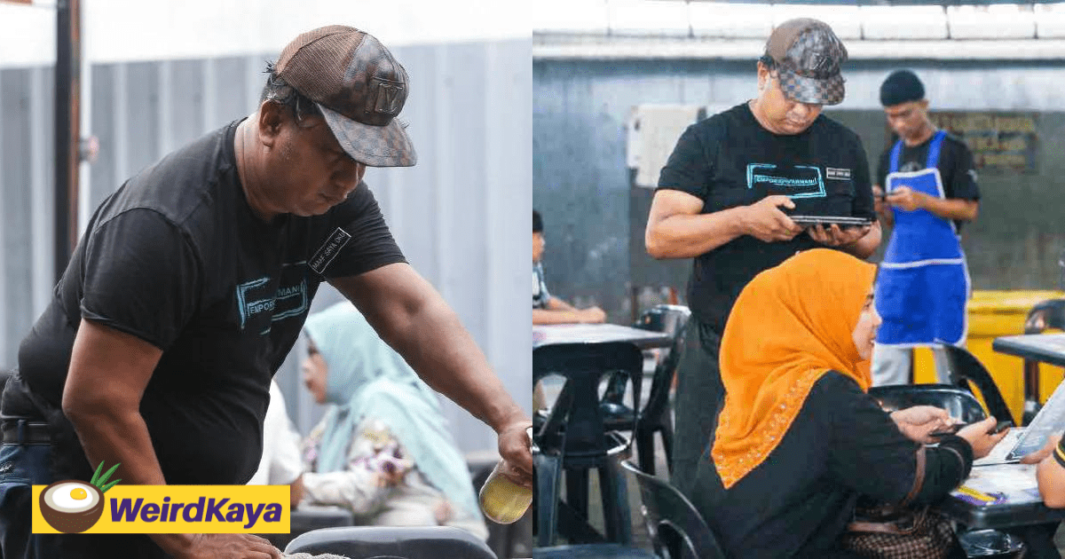 'Sorry, I'm An OKU' - M'sian Waiter Wears Tag To Let Customers Know He's Disabled After Facing Public Mockery