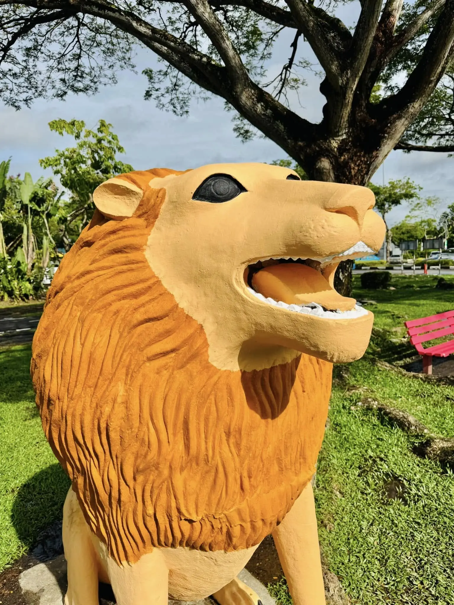 Lion Statue. Miri