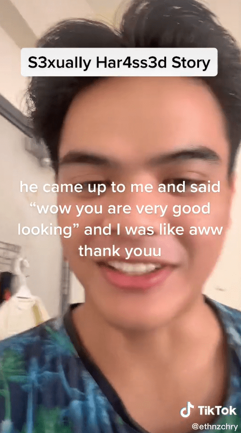 Ethan shares sexual harassment story