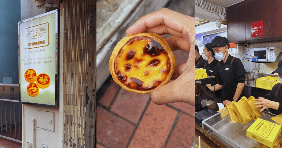 lord stow's bakery macao egg tarts