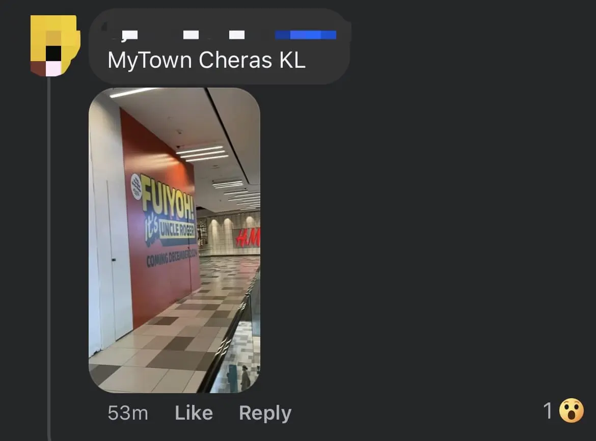 Uncle Roger's Restaurant Launching 2nd Outlet At PJ Mall Next Month comment 3