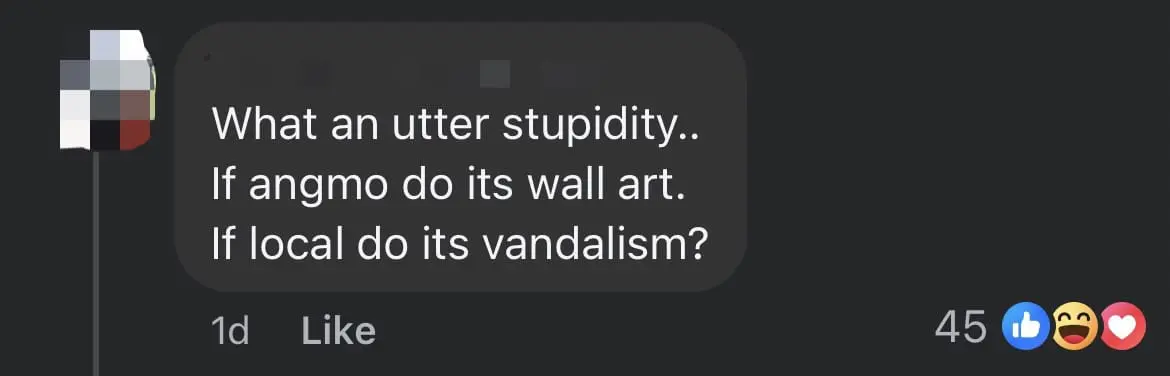 Penang Graffiti Art Slammed As 'Rubbish', Sparks Debate Among Netizens comment 4