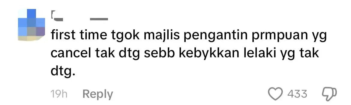 M'sian Man Calmly Goes On With Wedding Reception Despite Bride Going MIA At The Last Minute comment 3