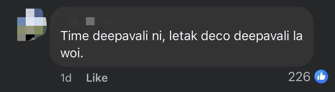 'Not Our Culture!' — M'sian Asks Why Malls Are Putting Up Halloween Decor Instead Of Deepavali comment 1