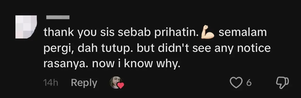 Roach Scuttles Around Pastry At Setia Alam Bakery, Disgusts Netizens comment 5